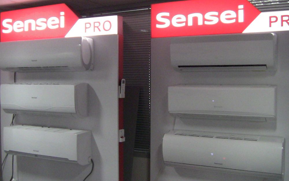 Зображення кондиціонерів SENSEI Inverter різних серій на будь який смак